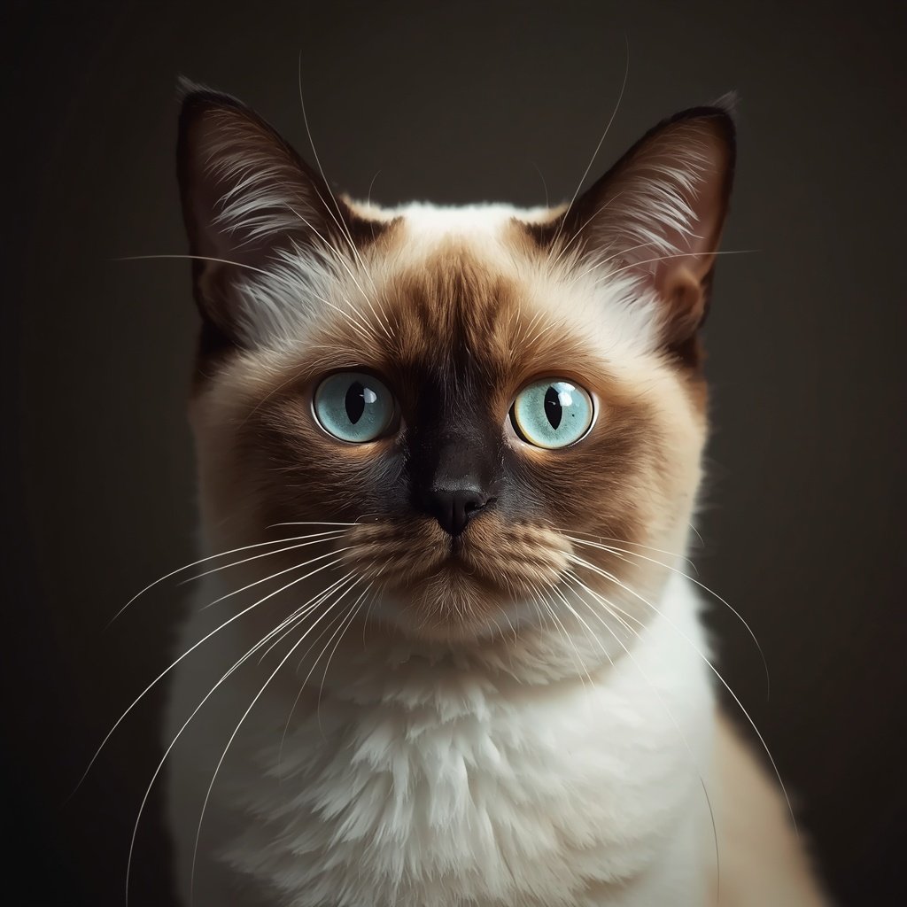 Siamés, una de las razas de gatos más cariñosas de ojos azules y patrón distintivo