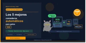 Los 5 mejores comederos automáticos para gatos de 2026