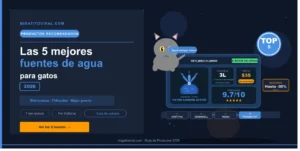 Las 5 mejores fuentes de agua para gatos de 2026