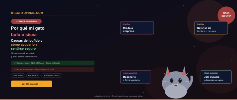 por que mi gato bufa o sisea causas del bufido y como ayudarlo a sentirse seguro